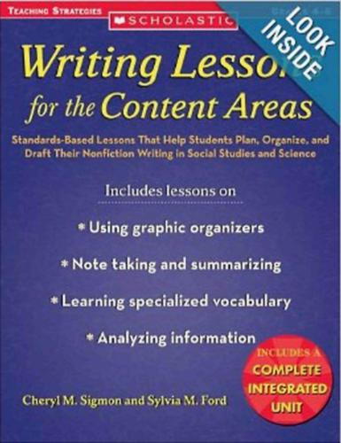 Writing Lessons for the Content Areas