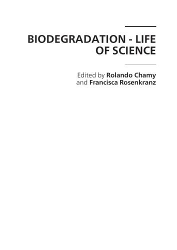 Biodegradation: Life of Science