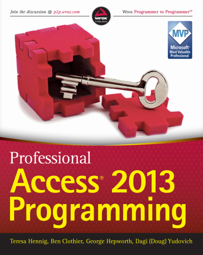 Professional Access 2013 Programming