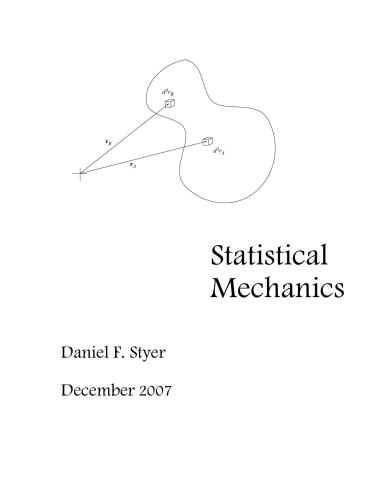 Statistical Mechanics