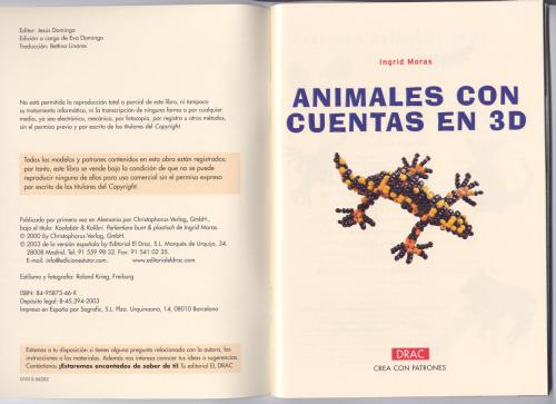 Animales Con Cuentas En 3D