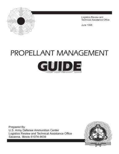 Logistics Review - Propellant management guide