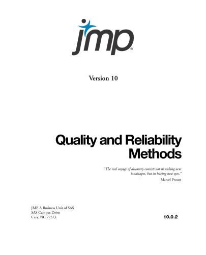 Quality and Reliability Methods