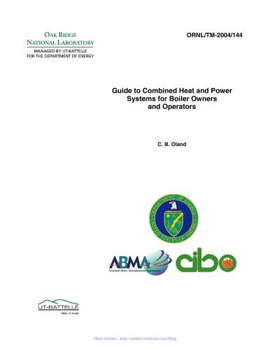 Guide to Combined Heat and Power Systems for Boiler Owners and Operators