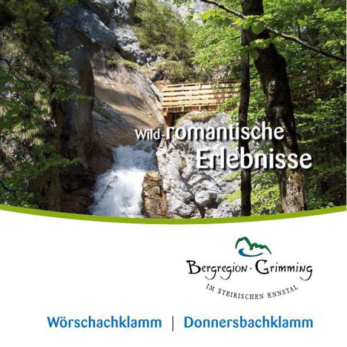 Tourismusverband Bergregion Grimming.  Worschachklamm