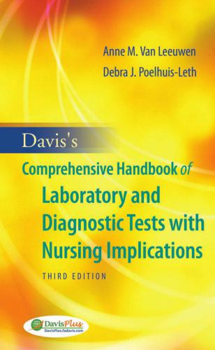 Davis's Comprehensive Handbook of Laboratory and Diagnostic Tests with Nursing Implications