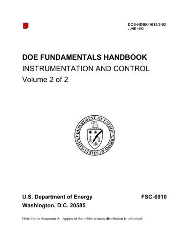 Instrumentation and Control. Volume 2 of 2