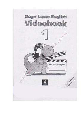 Gogo Loves English 1. Videobook