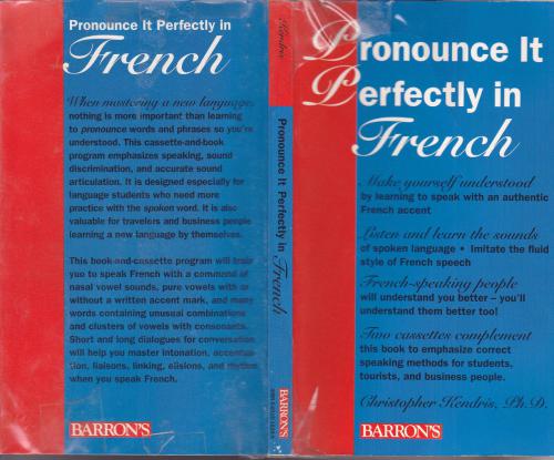 Pronounce It Perfectly in French