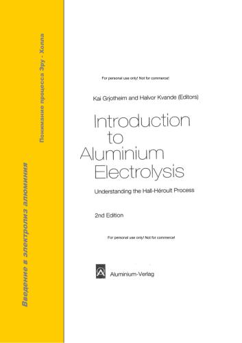 Introduction to Aluminium Electrolysis