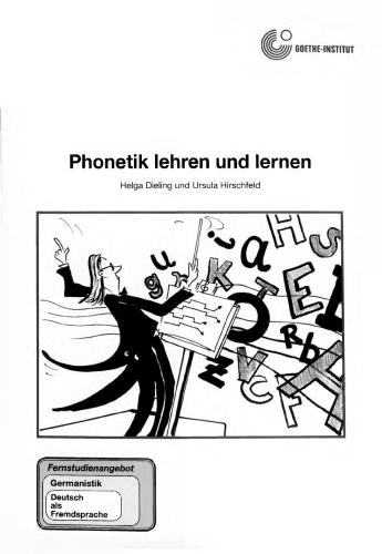 Phonetik lehren und lernen