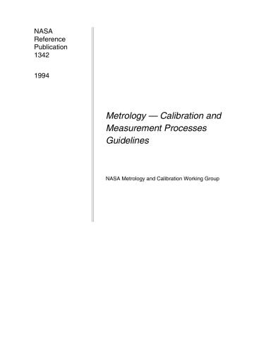 Metrology - Calibration and Measurement Processes Guidelines