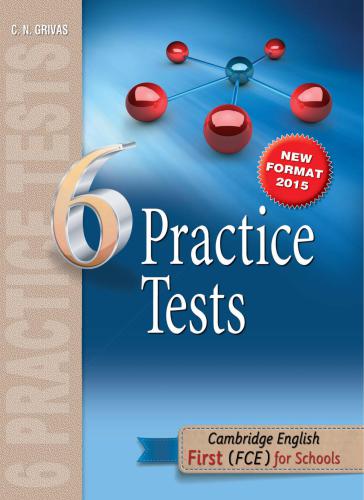 6 practice tests - English First for Schools, 2015 - the 1st test