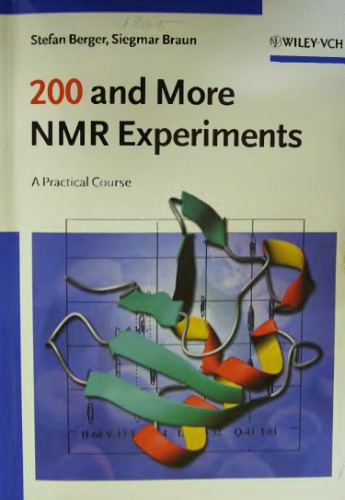 200 NMR experiments. A Practical Course