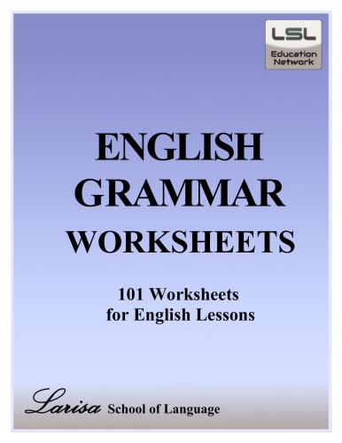 English Grammar Worksheets with Answers