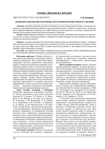 Державна фінансова підтримка вугільної промисловості України