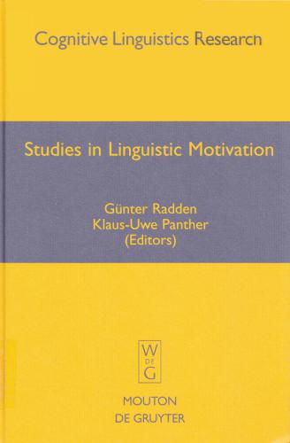 Studies in linguistic motivation