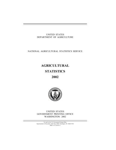 Agricultural statistics 2002