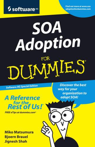 SOA Adoption For Dummies - Software AG Special Edition 2009