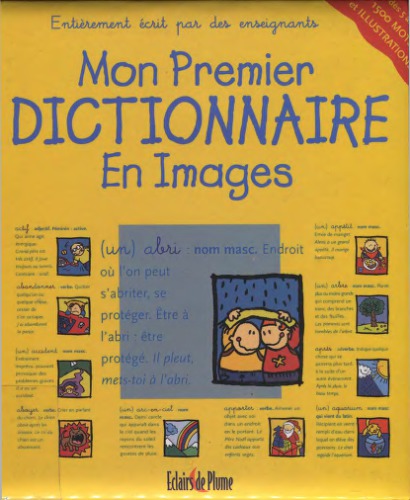 Mon premier dictionnaire en images