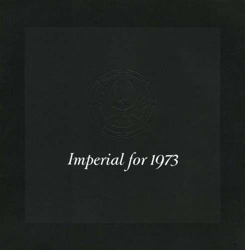 Chrysler Motors Corporation. Imperial for 1973