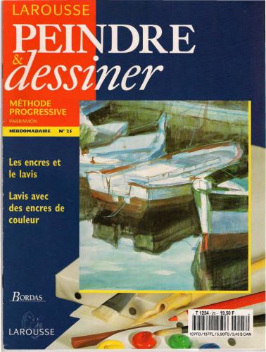 Peindre et Dessiner. Vol. 25. Les encres et le lavis. Lavis avec des encres de couleur