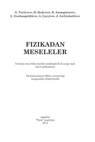 Fizikadan meseleler