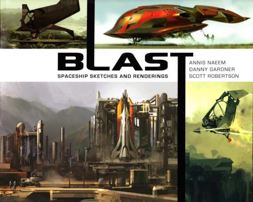 BLAST: spaceship sketches and renderings