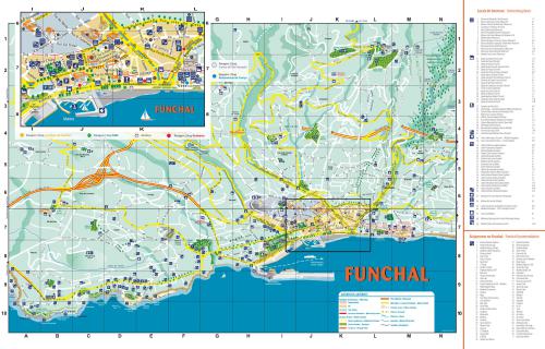 Mapa Funchal