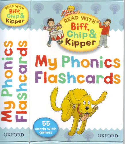 My phonics flashcards. Read with Biff, Chip and Kipper