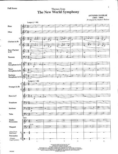 Theme from The New World Symphony