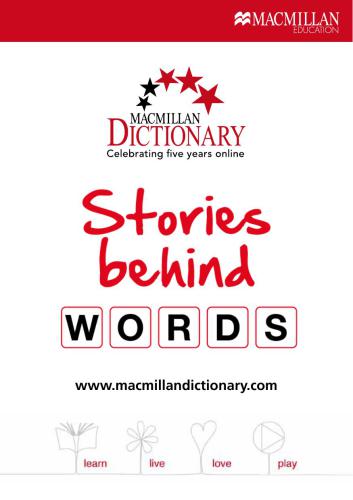 Stories Behind Words