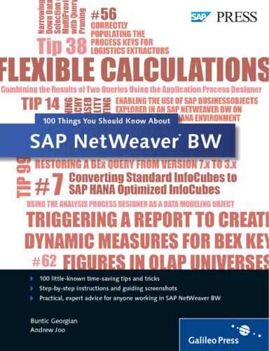 100 Things You Should Know About SAP NetWeaver BW