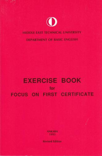 Exercise Book for Focus on First Certificate with Answer Keys