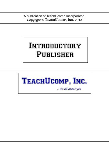 TeachUcomp. Introductory Publisher