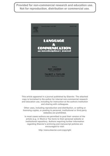 The ‘dialect myth’ and socio-onomastics. The names of the castles of Bellinzona in an integrational perspective