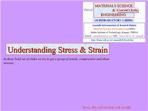 Understanding Stress & Strain