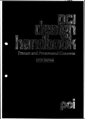 PCI Design Handbook: Precast and Prestressed Concrete (OCR)