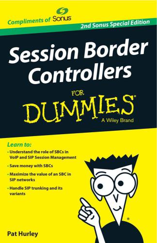 Session Border Controllers For Dummies