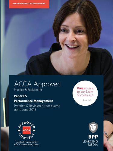 ACCA F5 Performance Management 2015 Revision Kit