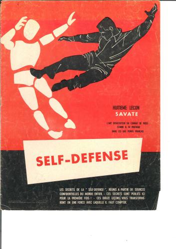 Self defense. Lart devastateur du combat de pieds