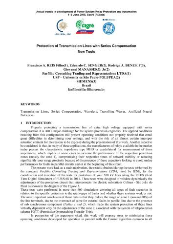 Protection of Transmission Lines with Series Compensation New Tools