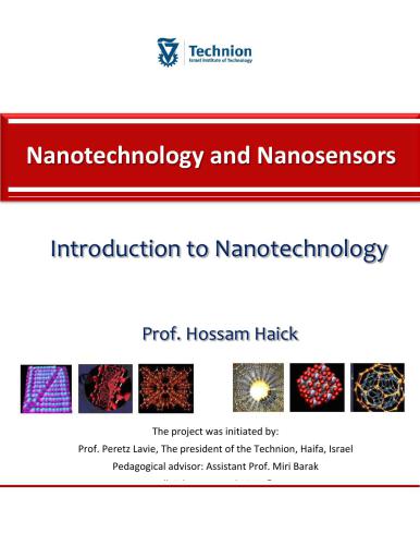 Nanotechnology and Nanosensors