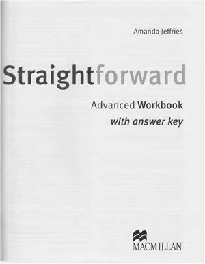 Straightforward Advanced. Workbook