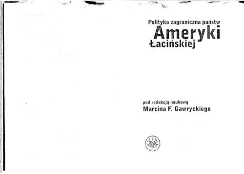 Polityka zagraniczna państw Ameryki Łacińskiej