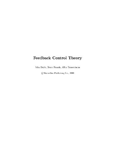 MacMillan Feedback Control Theory