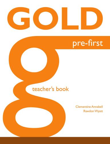 Gold pre-first: Teacher's book