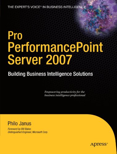 Pro PerformancePoint Server 2007: Building Business Intelligence Solutions