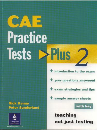 CAE Cambridge Practice Tests Plus 2 with key