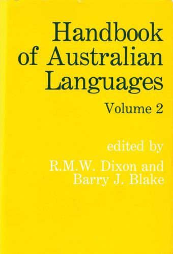 Handbook of Australian Languages